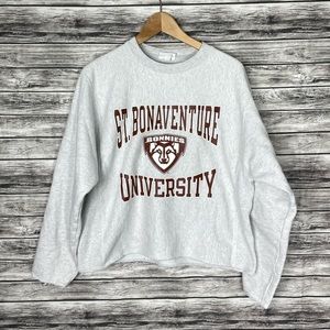 Vintage Champion St. Bonaventure Sweatshirt - Medium